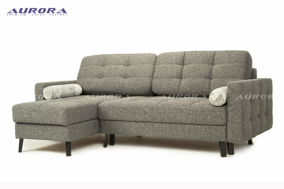 Угловой диван &quot;Скандинавия&quot; Высокие ножки из бука, удобные валики, мягкость обивки и скандинавский стиль - станут настоящей изюминкой в интерьере. На таком диване приятно принимать гостей, удобно сидеть и комфортно спать.